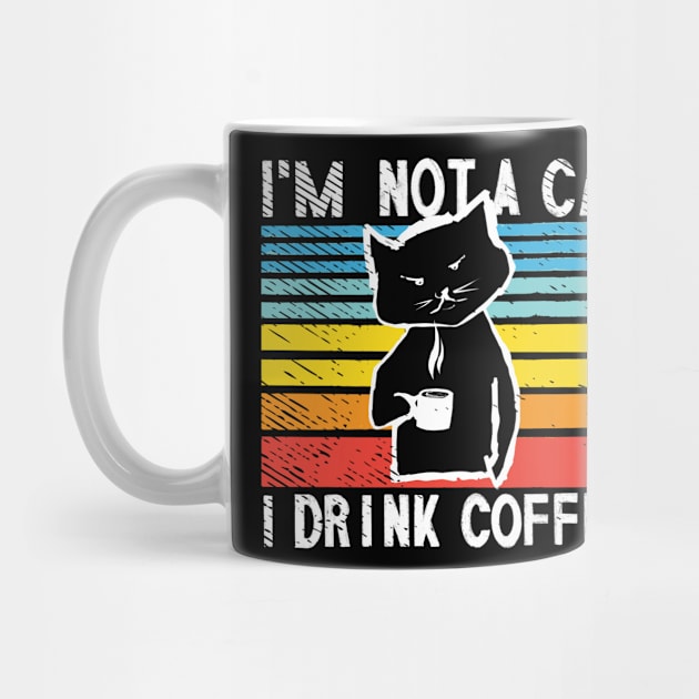 Cats and coffee cat lover coffee lover by Tom´s TeeStore